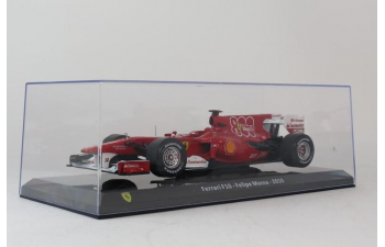 FERRARI F1 F10 №7 (800th Gp) Turkish Gp (2010) Felipe Massa - Con Vetrina - With Showcase, F-1 Red Met White