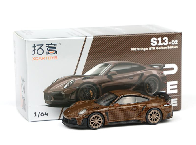 PORSCHE 992 Stinger GTR, carbon brown