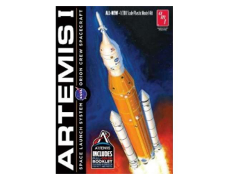 Сборная модель NASA Artemis-1 Rocket, plastic modelkit