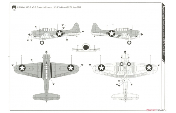 Сборная модель USN SBD-3 The Battle of Midway 80th Anniversary