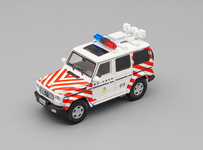 Mercedes-Benz G63 AMG Scale 1:64 Taiwan Highway Police Bureau