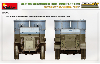 Сборная модель Austin Armoured Car 1918 Pattern. British Service. Western Front. Interior Kit