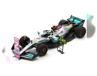 MERCEDES-BENZ GP F1 W13e Team Mercedes-amg Petronas F1 N44 2nd Brazilian Gp (2022) Lewis Hamilton, Silver Green