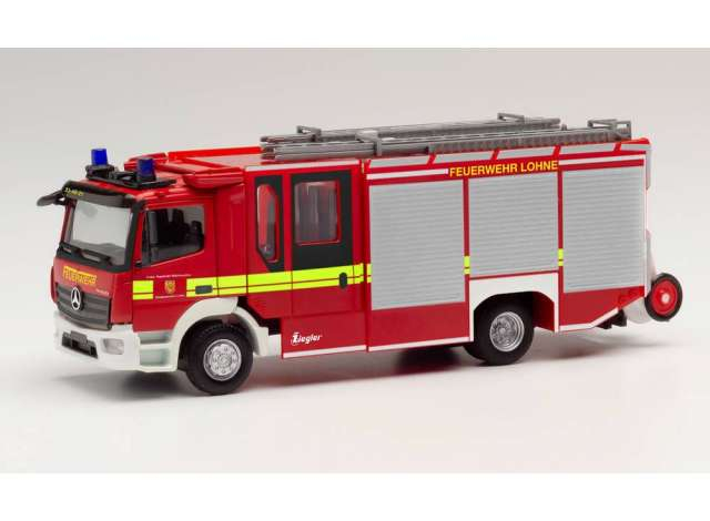 Mercedes Benz Atego Z-Cab HLF 20 FFW *Wietmarschen / OFW Lohne*, red / yellow