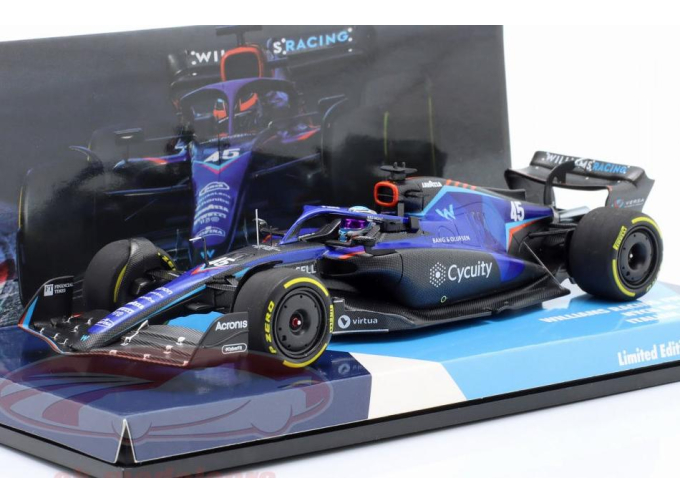 WILLIAMS FW44 9th Italian GP (Monza) Formula 1 Nyck de Vries (2022) Signature Edition