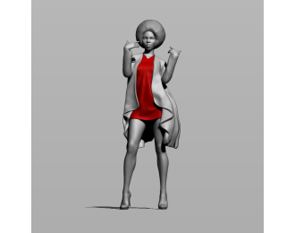 Фигура Мами, окрашенная