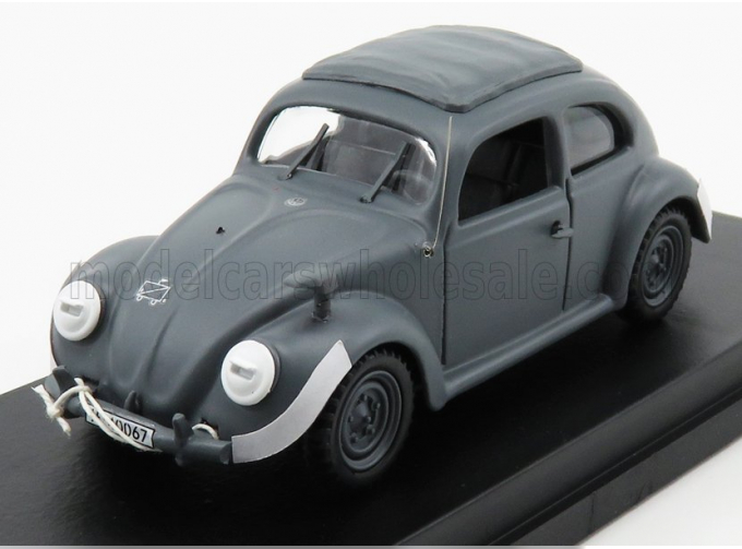 VOLKSWAGEN Beetle Maggiolino Kafer (1942) - With Ss Registration Plate, Grey