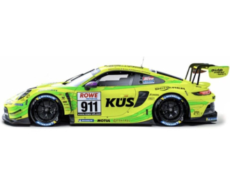 PORSCHE 911 GT3 R #911 (2023), green/yellow 
