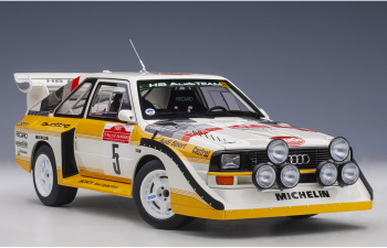 Audi Quattro S1 #5 Rally San Remo 1985 Победитель W. Röhrl/C. Geistdörfer