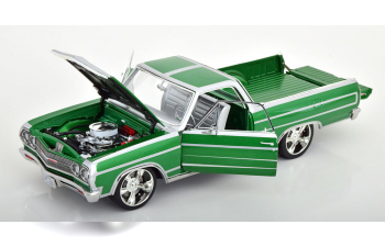 CHEVROLET El Camino Pick-up Custom (1965), Green Met