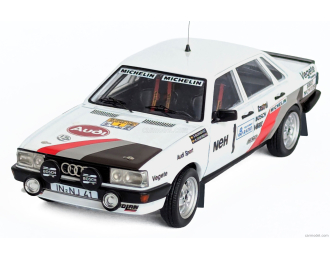 AUDI 80 Quattro (night version) №1 2nd Rally Sweden (1983) Stig Blomqvist - Bjorn Cederberg
