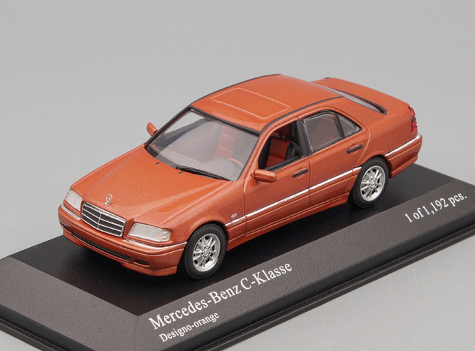 MERCEDES-BENZ C-class W202 (1997), orange metallic