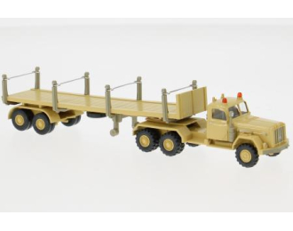 MAGIRUS с полуприцепом (1957), бежевый