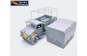 Сборная модель British GS Truck 30cwt 4x2 Bedford OXD (wooden cargo body)
