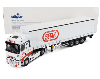 RENAULT T-line High Truck Setak Telonato Transports (2023), White