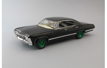 CHEVROLET Impala Sport Sedan с открывающимся багажником (из телесериала "Сверхъестественное") 1967 Black (Greenlight)