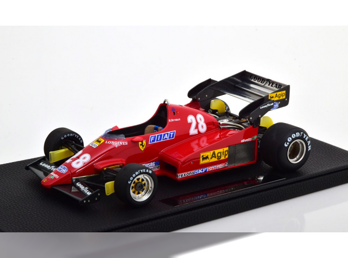 FERRARI F1 126c2b №28 Season (1983) Rene Arnoux, Red