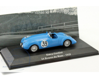 SIMCA 8 Gordini Le Mans #39 (1939), blue