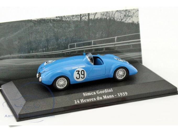 SIMCA 8 Gordini Le Mans #39 (1939), blue