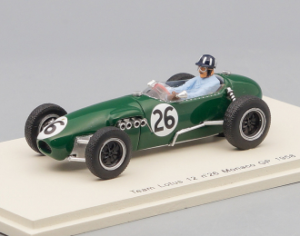 LOTUS Team 12 #26 Monaco GP 1958 Graham Hill, green