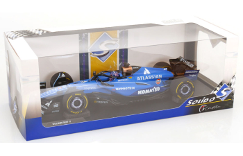 WILLIAMS F1 Fw47 Team Williams Atlassian Racing №23 Australian Gp (2025) Alexander Albon, Blue Black