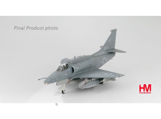 Douglas A-4M Skyhawk Diecast Model USMC VMA-311 Tomcats Iwakuni AFB Japan 1981