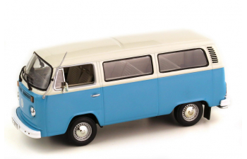 VOLKSWAGEN T2 Bus (1972), white / blue