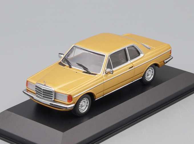 MERCEDES W123 230CE 1976 GOLD METALLIC