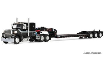 Ford LTL 9000 Sleeper Tractor w/Fontaine Magnitude Tri-axle Lowboy Trailer