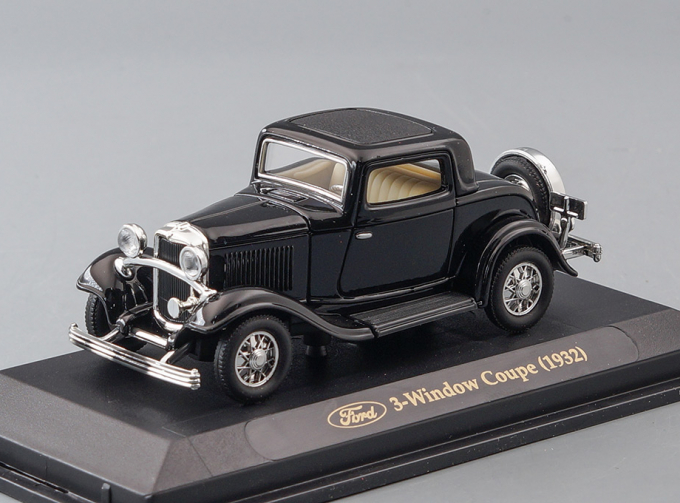 FORD 3-Window Coupe (1932), black