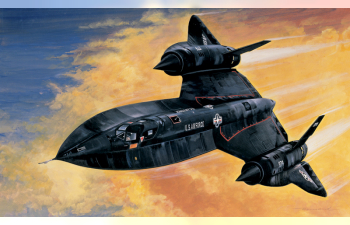 Сборная модель LOCKHEED MARTIN Sr-71 Blackbird With Drone 1968