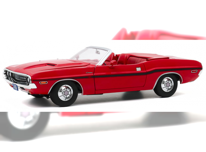 DODGE Challenger R/T Convertible 1970 Rallye Red (из телесериала "The Mod Squad")