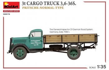 Сборная модель OPEL 3t Cargo 3,6 Truck 2-assi (1940)