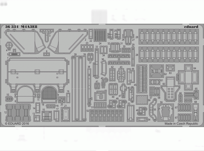 Фототравление для M4A3E8