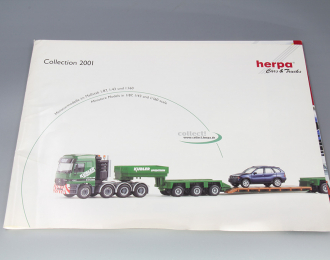 Каталог Herpa Collection 2001
