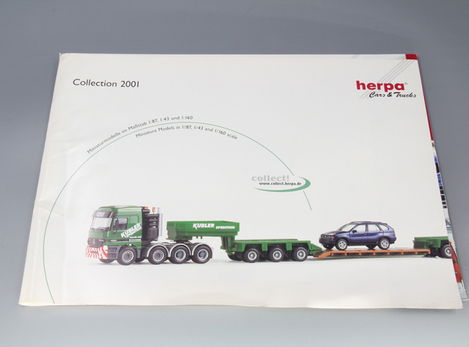 Каталог Herpa Collection 2001