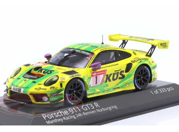 PORSCHE 911 GT3 R #1 "Grello" 24h Nuerburgring Kevin Estre, Laurens Vanthoor, Frederic Makowiecki, Michael Christensen (2022)