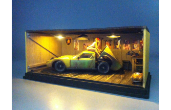 Диорама Гараж