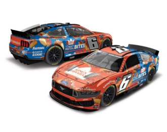 Ford Mustang #6 Brad Keselowski *King`s Hawaiian Soft Pretzel Bites * orange/blue 2024