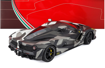 FERRARI Laferrari (2013) - Polifoam Pack, White Camouflage