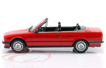 BMW 325i (E30) Cabriolet (1986), red (bright red 308)