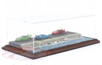 Бокс акриловый с диорамной подставкой "Murefte - Морское побережье"