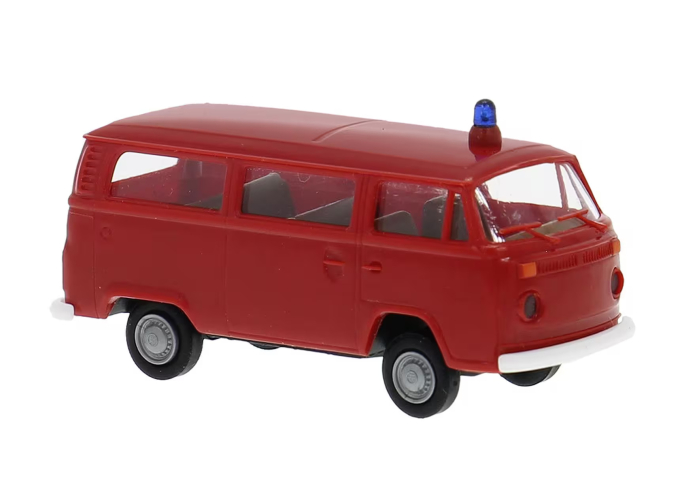 VOLKSWAGEN T2 Kombi Feuerwehr (1973), red