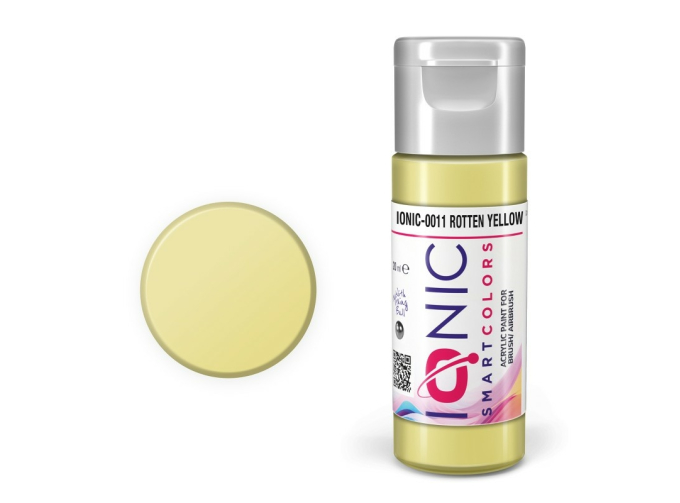 Краска акриловая IONIC Гнилостно-жёлтый / Rotten Yellow, 20мл