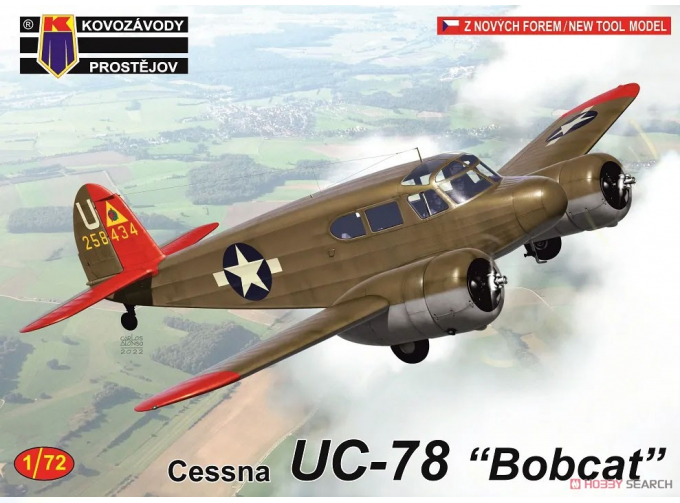 Сборная модель Cessna UC-78 "Bobcat"