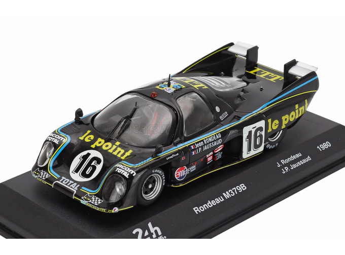RONDEAU M397b 3.0l V8 Team Jean Rondeau №16 Winner 24h Le Mans (1980) Jean Rondeau - Jean Pierre Jaussaud, Black