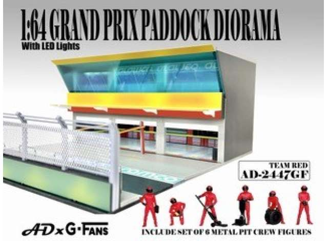 Grand Prix Paddock Diorama *Team Red*