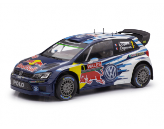 VOLKSWAGEN Polo R WRC S.Ogier/J.Ingrassia #1 синий с белым и красным