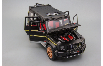 MERCEDES-BENZ G-class (G700) Brabus (Babosi), чёрный матовый