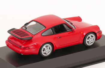 PORSCHE 911 964 Turbo Coupe (1990), Red